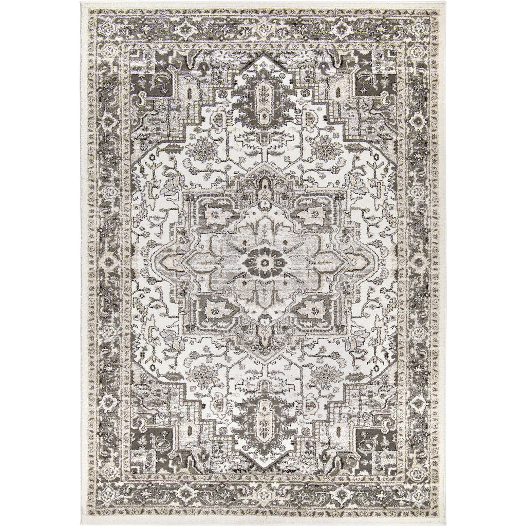 Natural Floral Area Rug G297