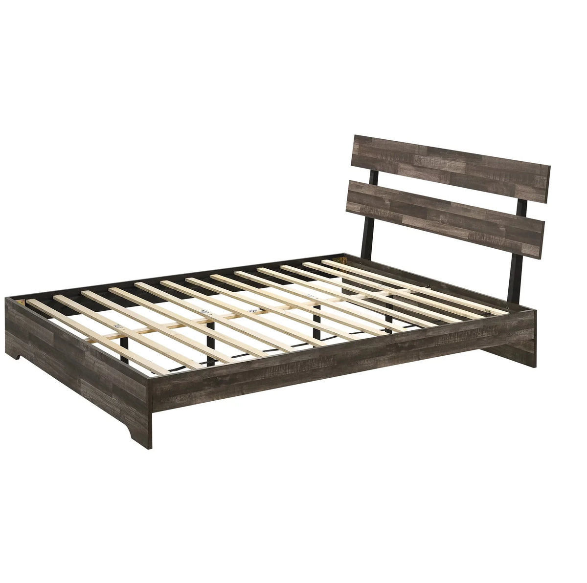 Queen Size Wooden Platform Bed M211