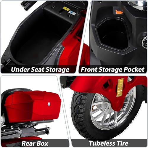 Silver 4 Wheel Mobility Scooter 500lbs Loadweight 31 Mile Long Range Battery H7519