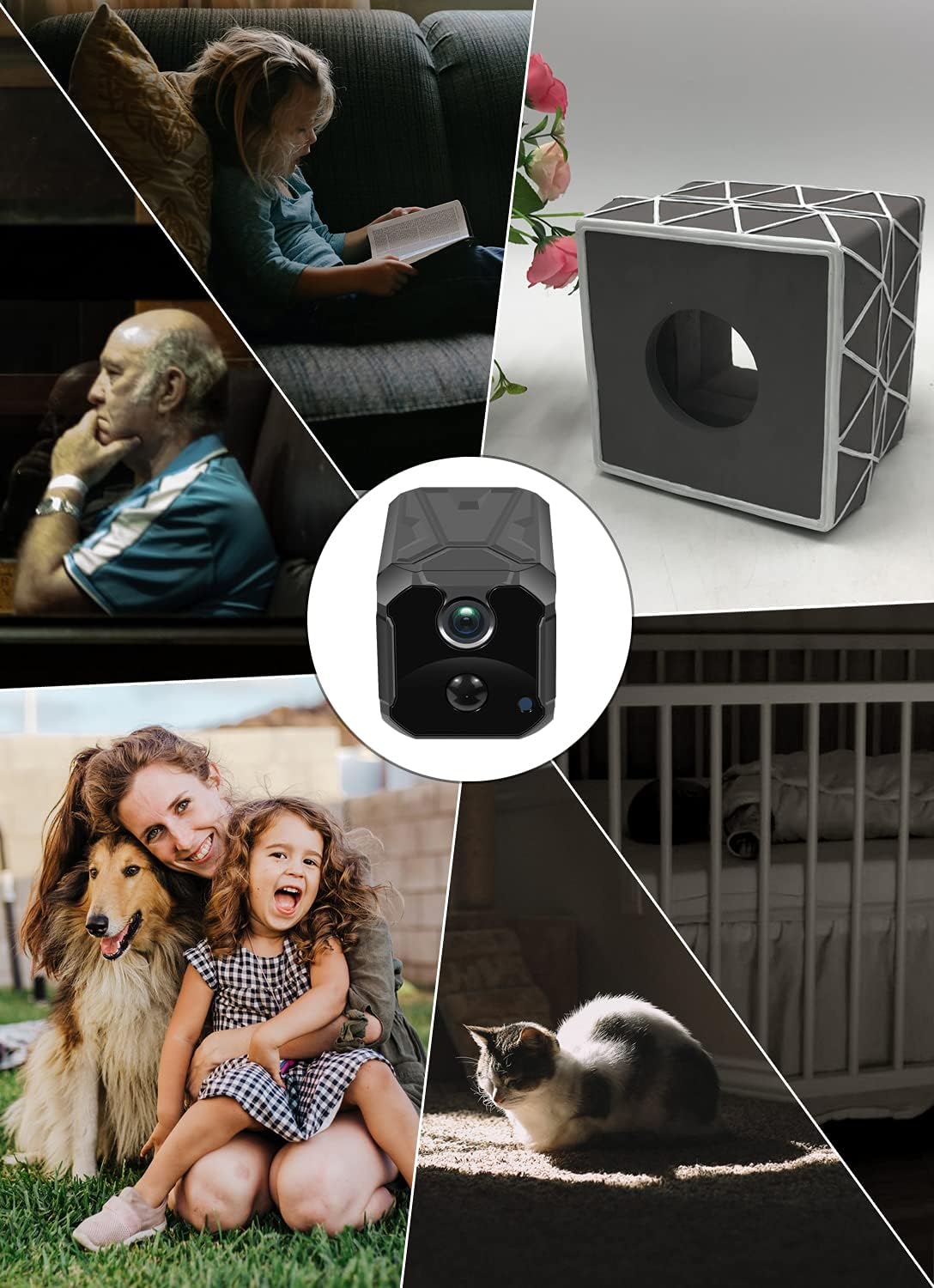 4K UHD Wireless Security Camera, Pack of 2 B102030