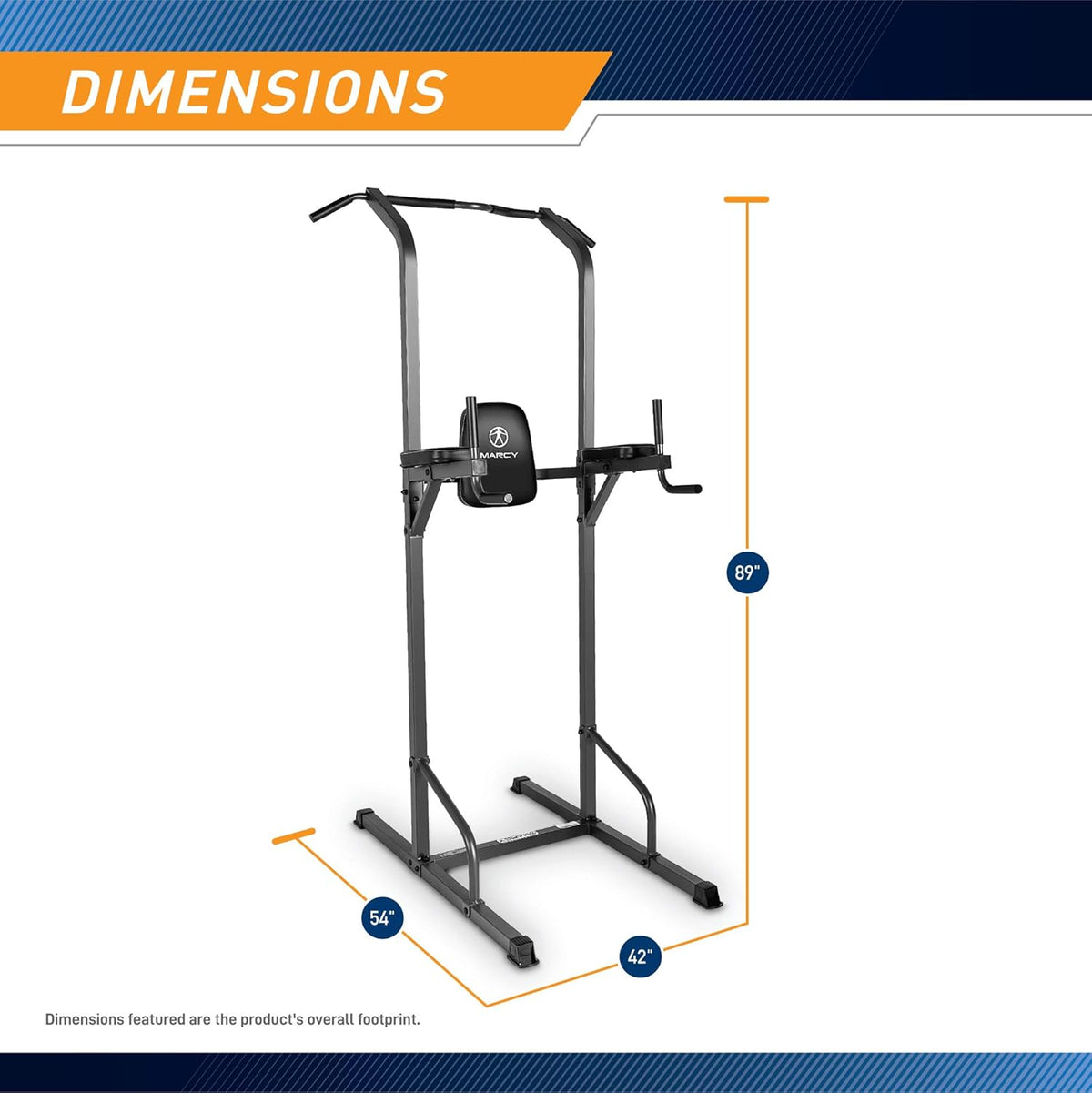 Black Pull Up & Dip Station M52143