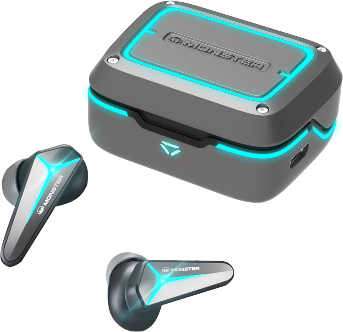 Wireless Earbuds Bluetooth 5.0 Built-in Mic Noise Cancelling Gaming Earphones K298572