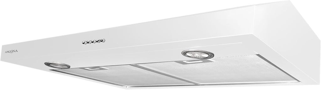 30” 325 CFM Ducted Under Cabinet Range Hood in White O5599