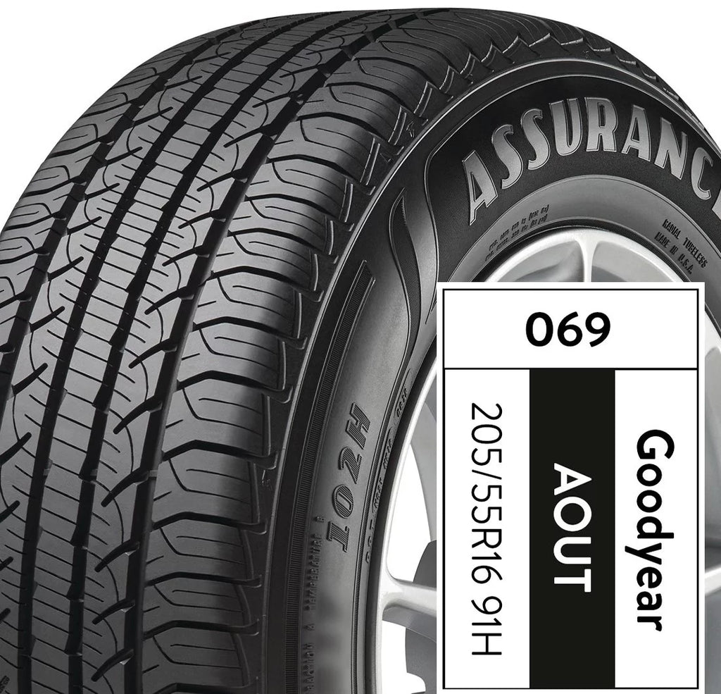 205/55R16 91H All-Season Passenger Car Tire T1966