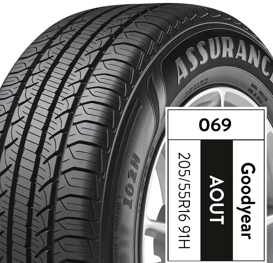 205/55R16 91H All-Season Passenger Car Tire T1966