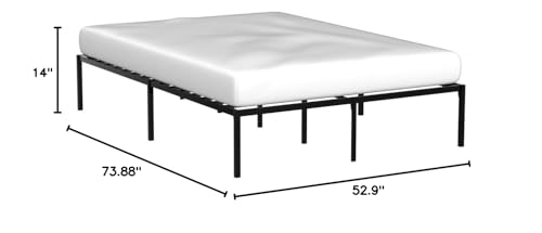 Folding Metal Platform Bed Frame Full Size S992