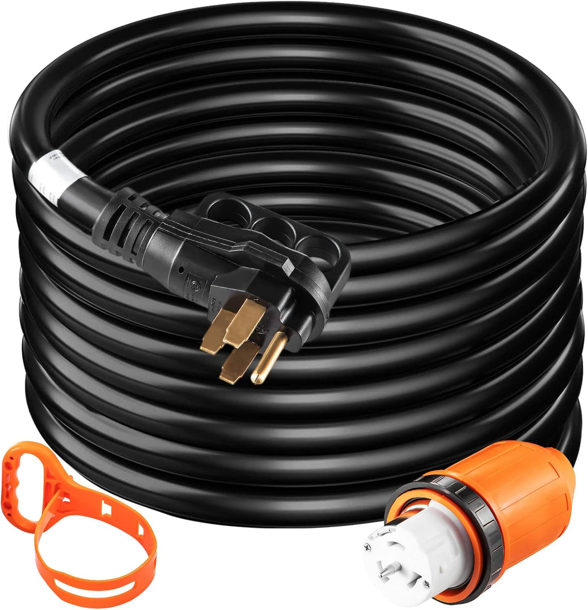 50 Feet 50AMP ETL Listed 125/250V Generator Power Cord G776