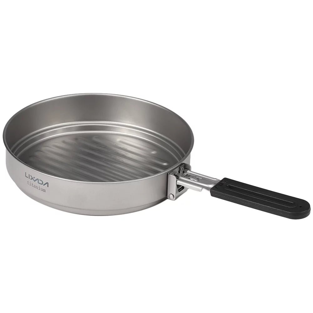 Folding Handle Fry Pan V34748