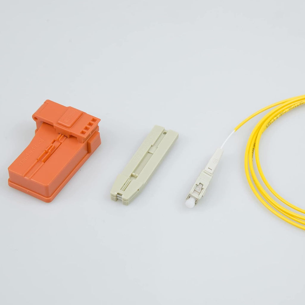 20pcs SC APC Fiber Optic Quick Connector Single Mode 9/125 Z570