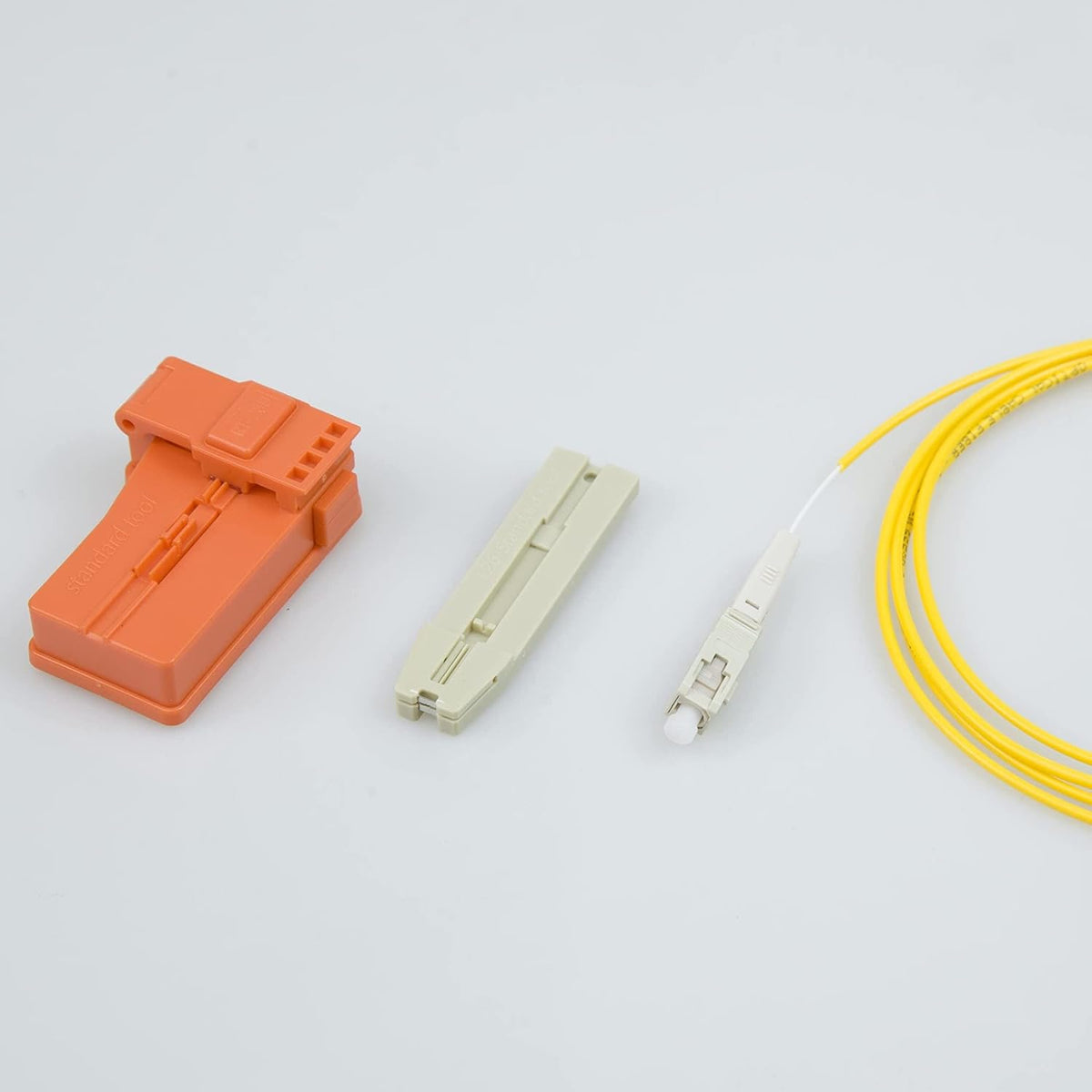 20pcs SC APC Fiber Optic Quick Connector Single Mode 9/125 Z570