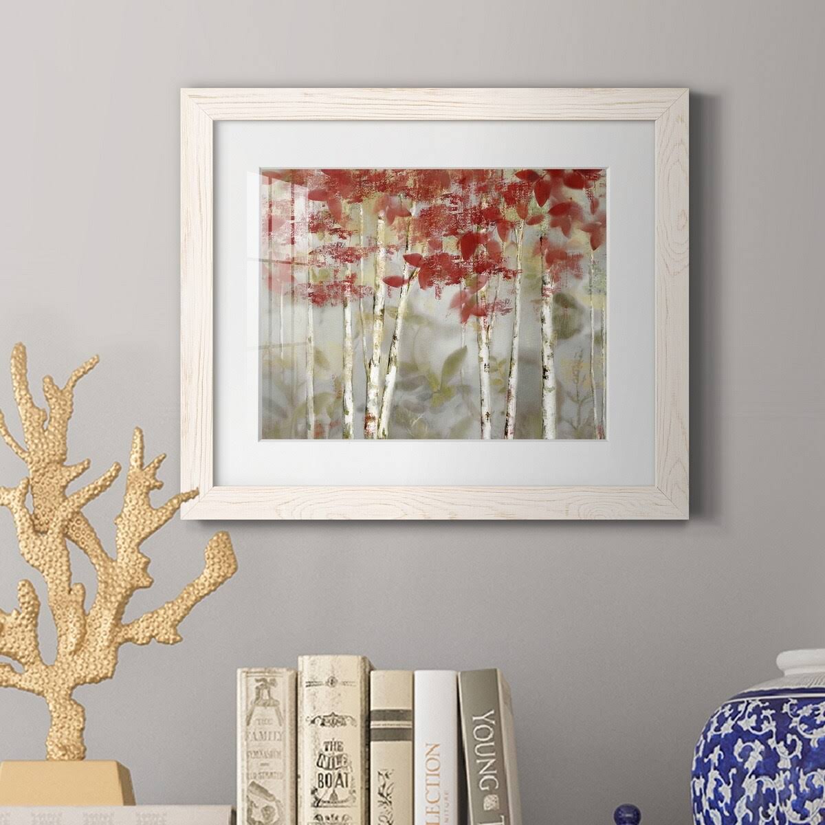 Framed Canvas Z834