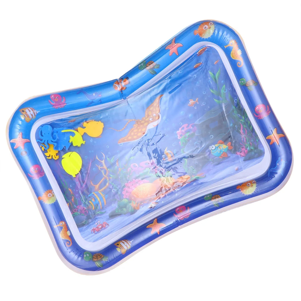 Inflatable Crawling Cushion Water Play Mat (Blue) X33694