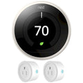 White Learning Thermostat T948485