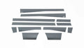Black Platinum Rocker Panel C5975