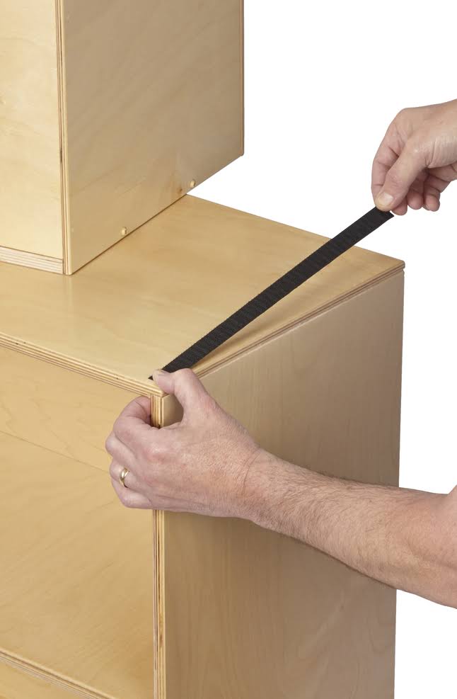 Open Shelf Stacker Compartment Storage L389