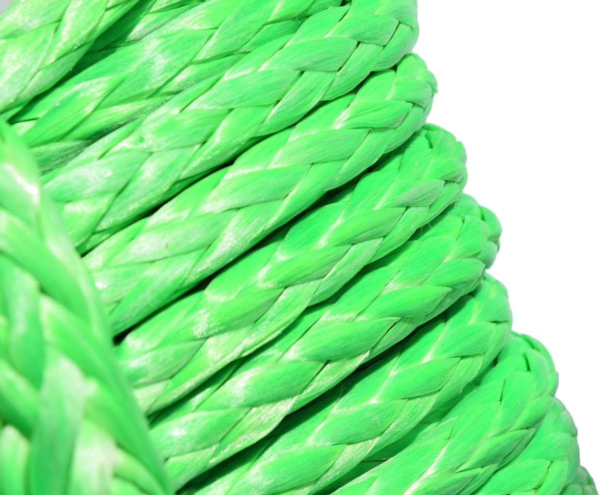 1/2inch 150ft Green UHMWPE Winch Rope Extension K520224