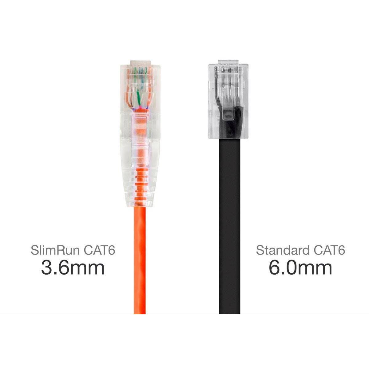 Orange Snagless RJ45 Cat6 Ethernet Patch Cable 50 Feet G12597