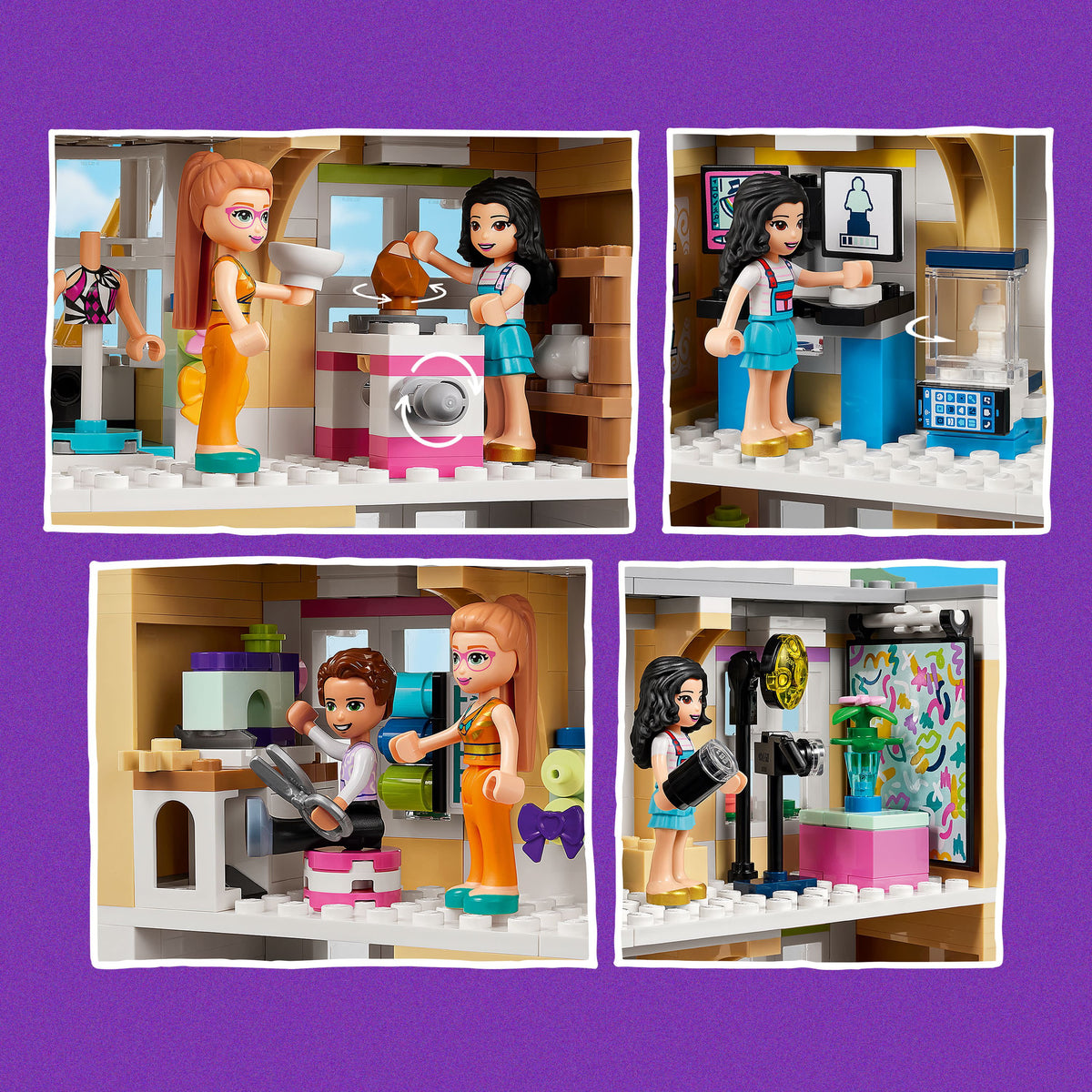 Arts & Crafts Toy with 3 Mini-Dolls O5964