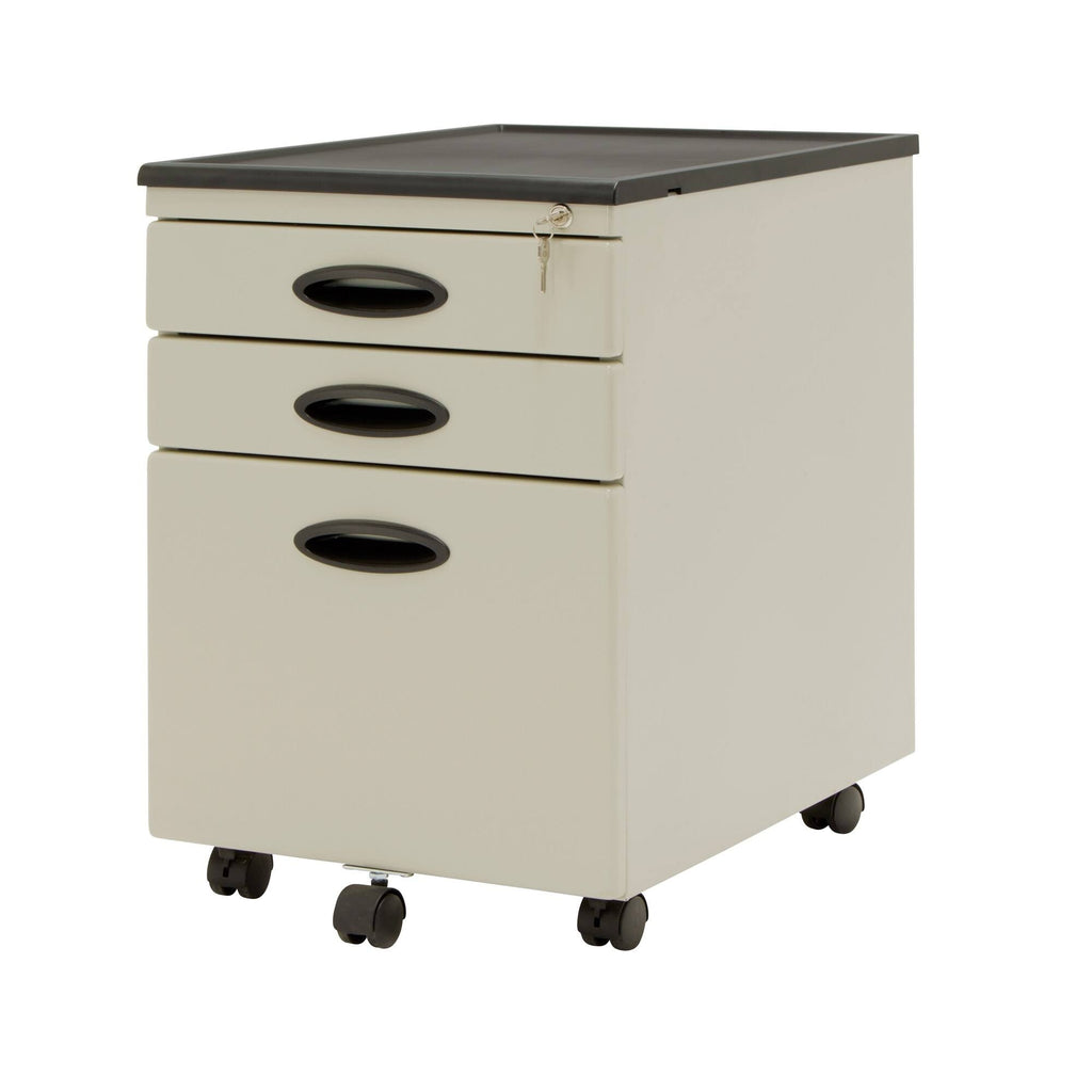 3 Lockable Drawers Mobile File Cabinet Z2180