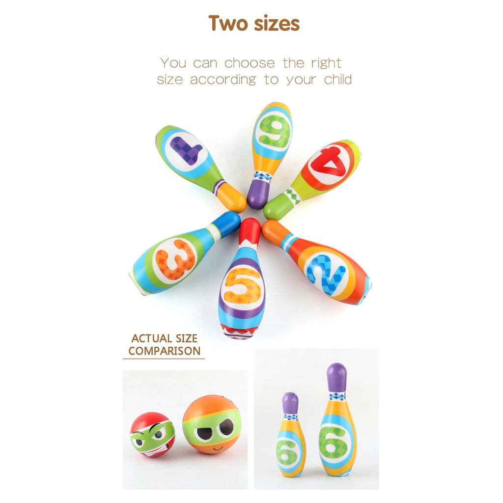 Mini Bowling Game Indoor Outdoor Sports Toy M35086