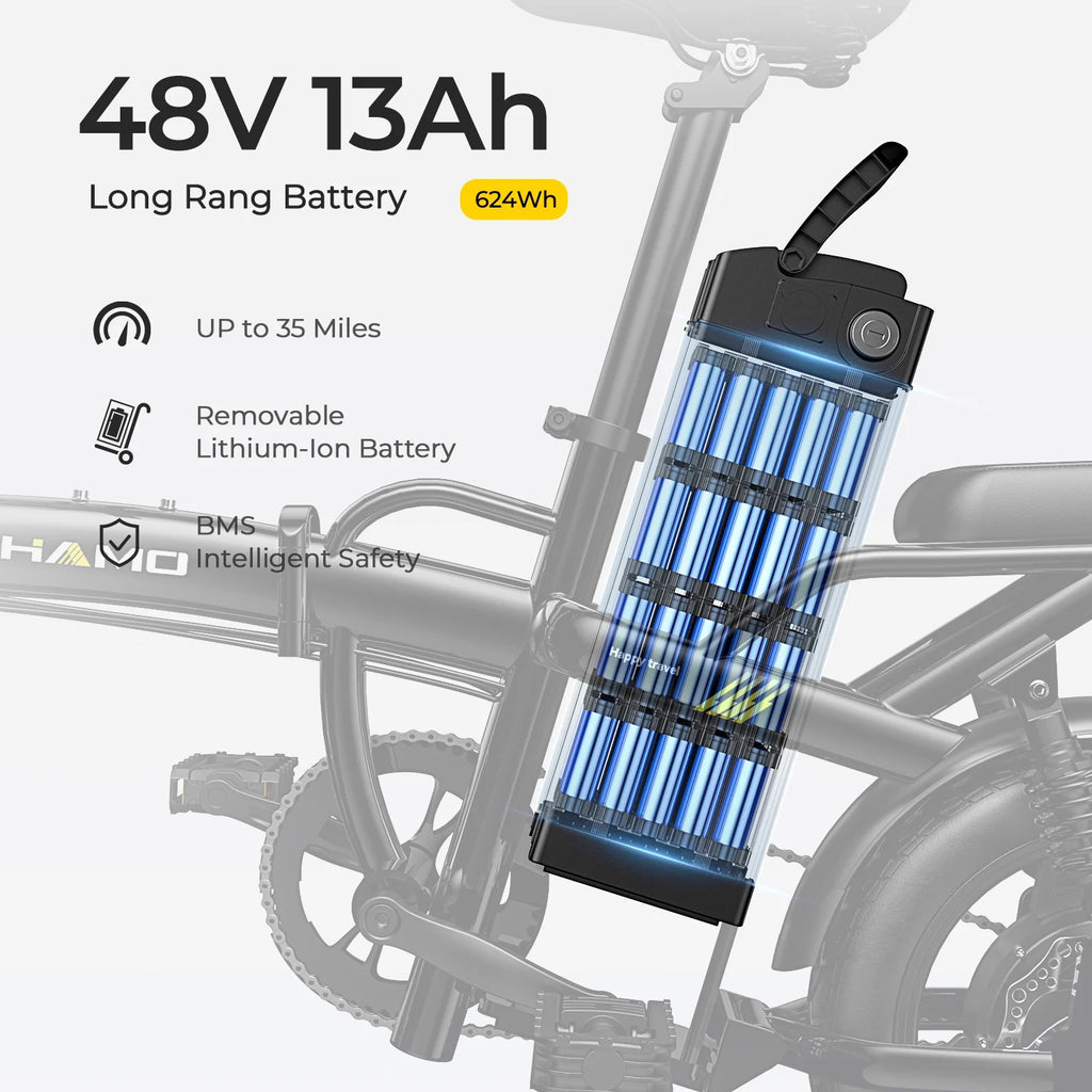 Folding Electric Bike 400W 48V 13Ah K6825