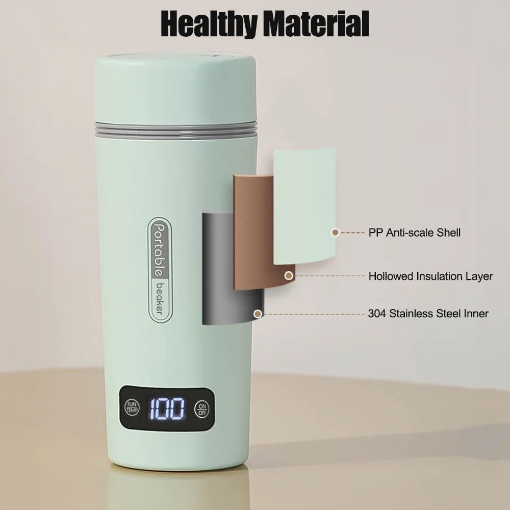350ml Stainless Steel Portable Electric Kettle F924161