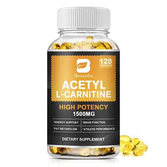 Acetyl L-Carnitine 1500mg 120 Capsules L2720