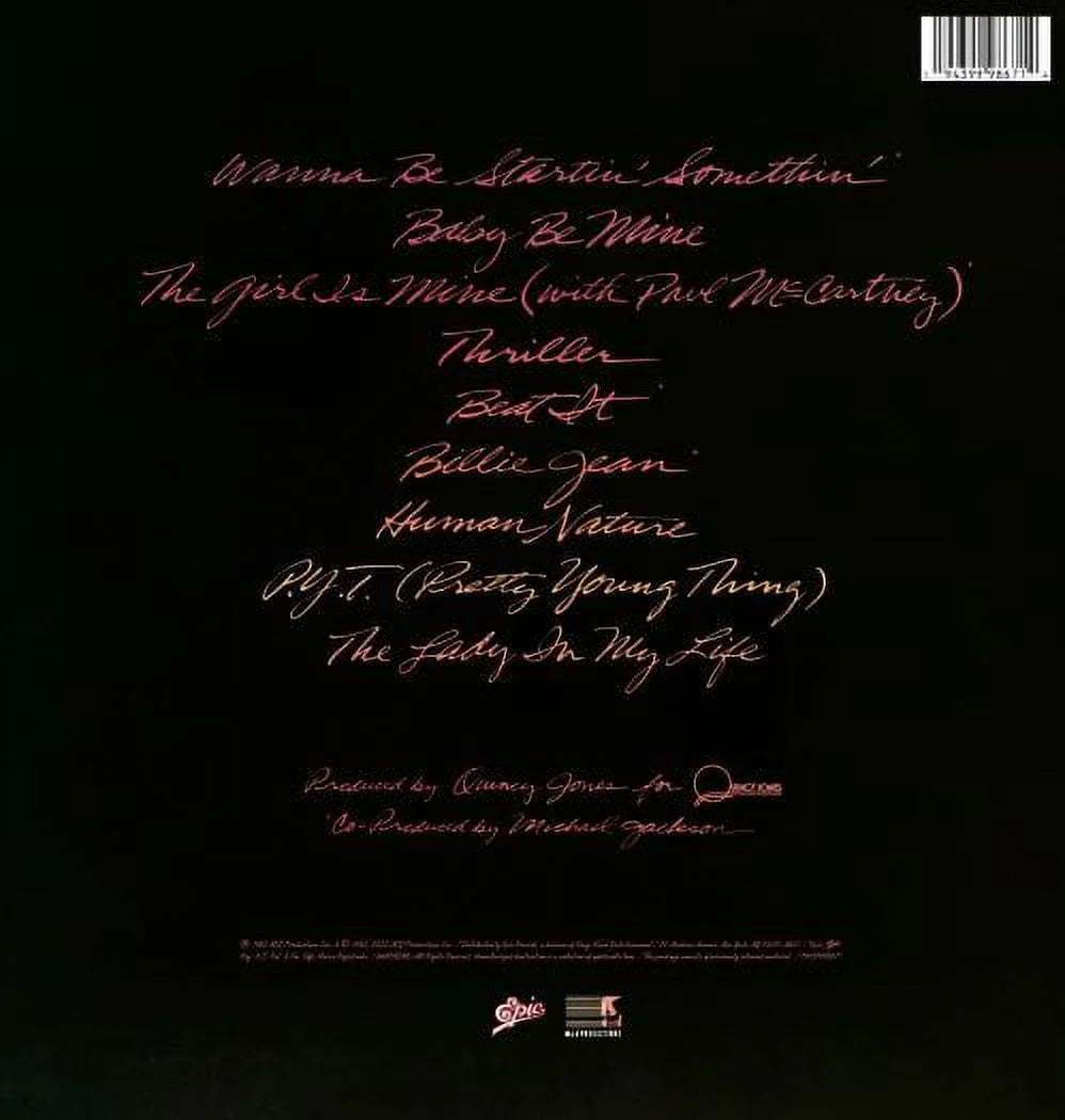 Thriller 40th Anniversary Vinyl E672