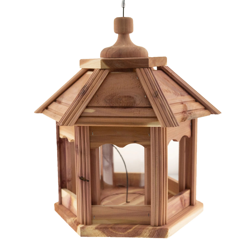 Cedar Gazebo Wild Bird Feeder W428