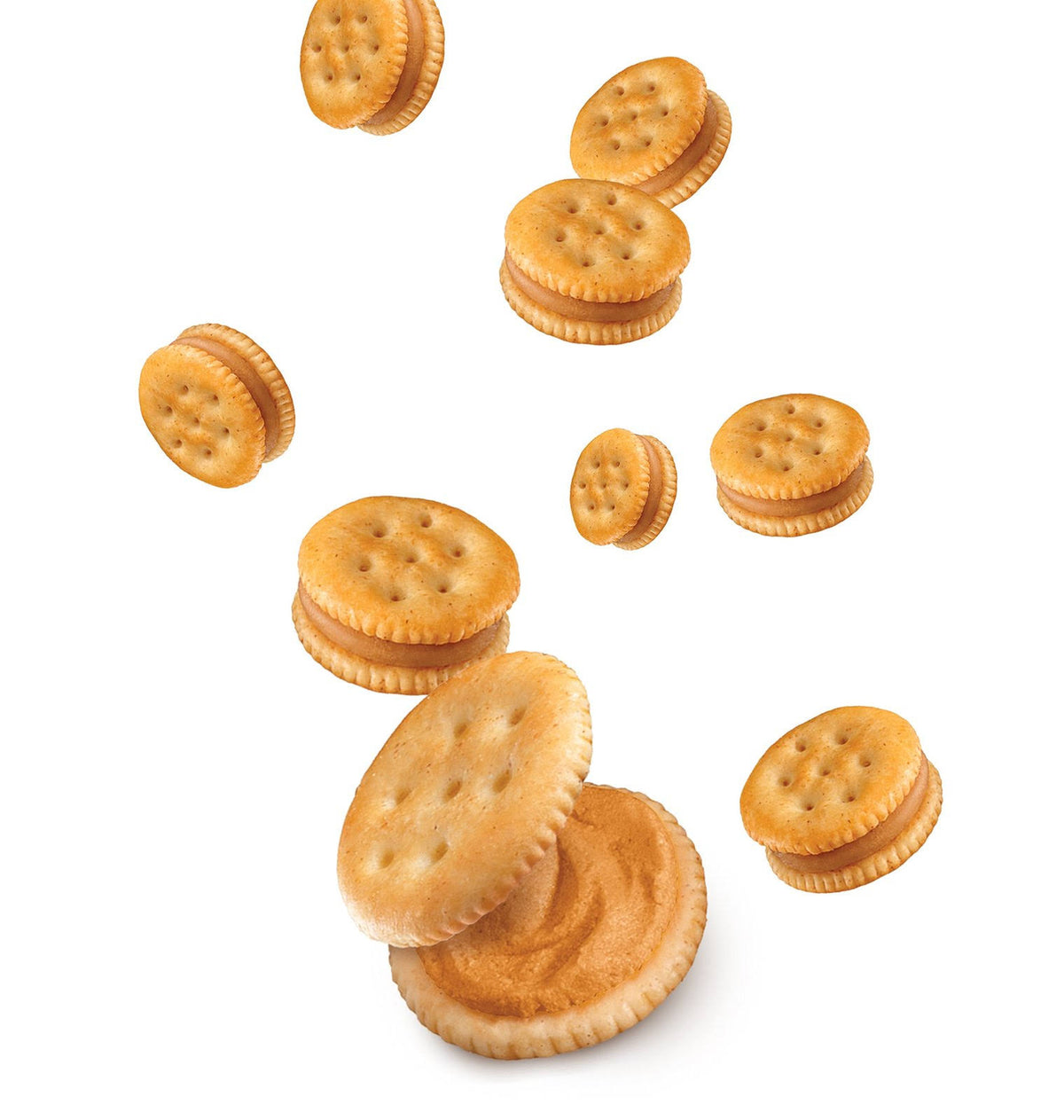 Peanut Butter Sandwich Cookies, 60 packs, 1.5 oz each F244