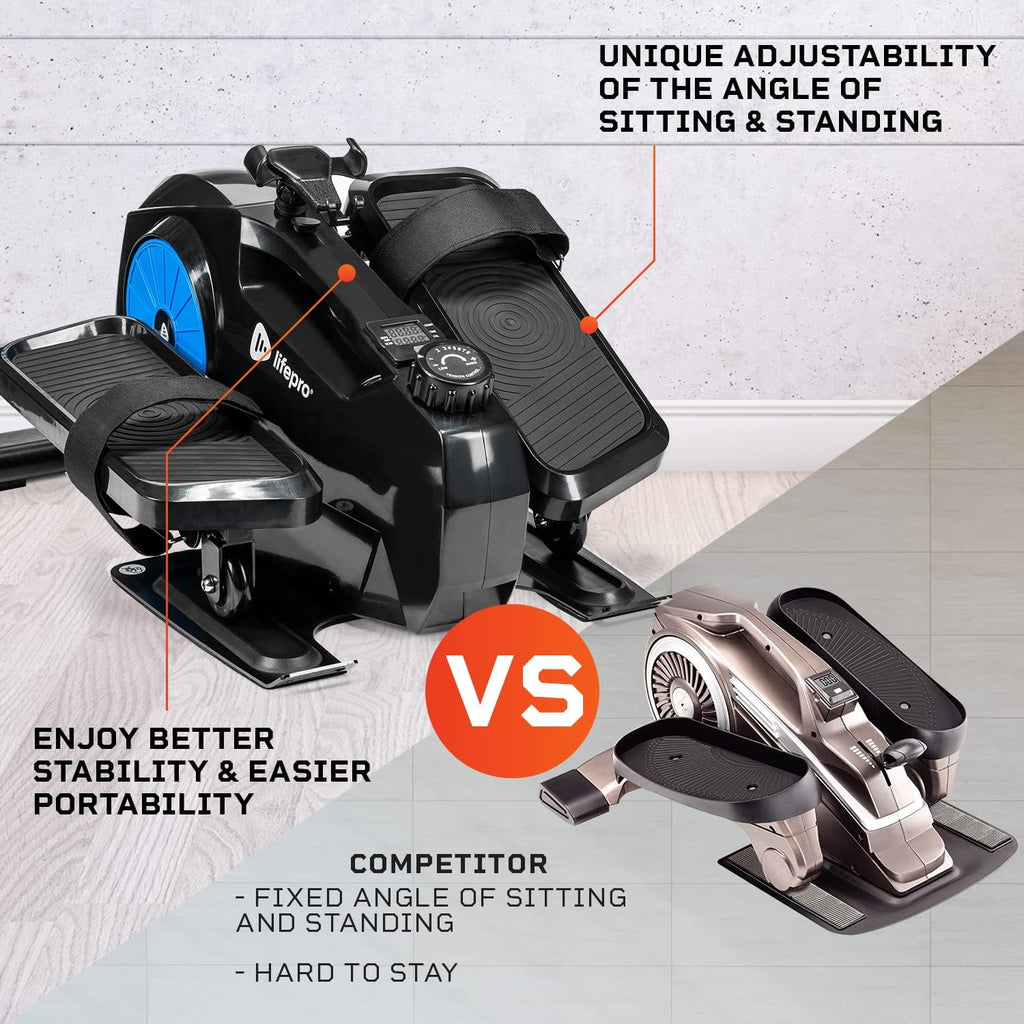 Under Desk Elliptical Machine with Adjustable Resistance B423