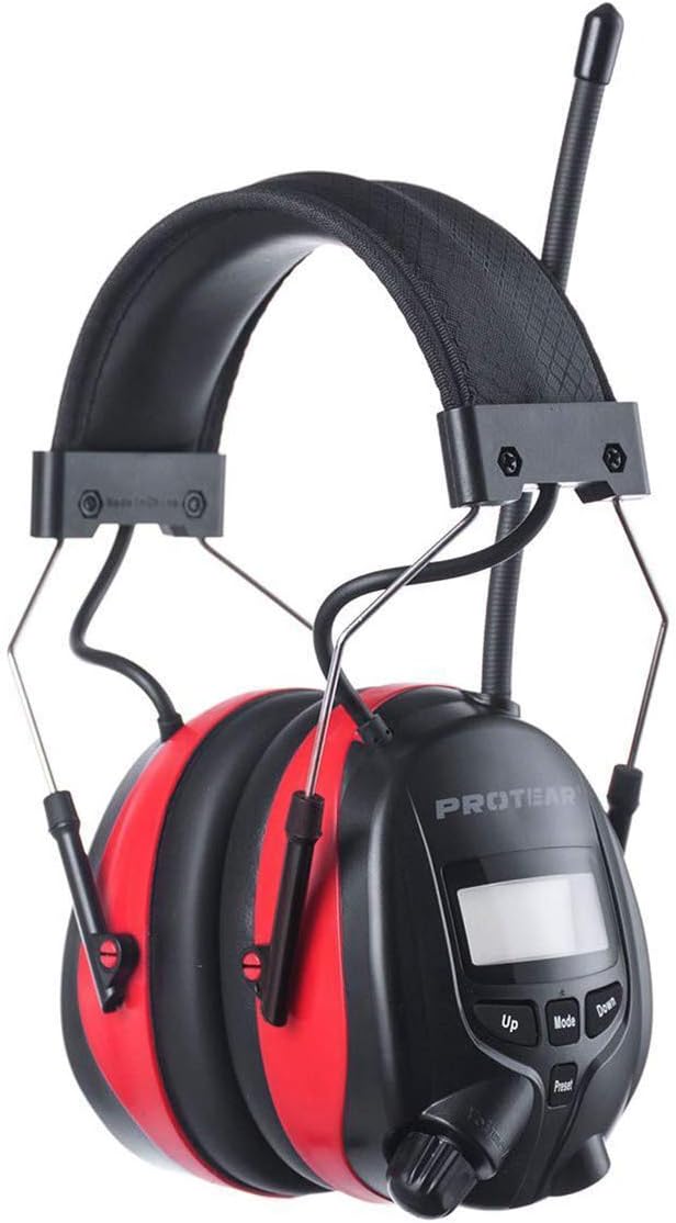 Blue Bluetooth Radio Safety Earmuffs, Pack of 2 Z431178