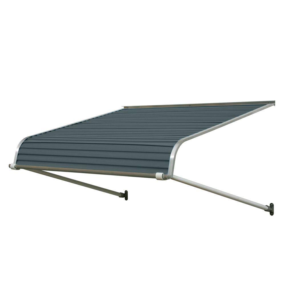 Slate Blue Solid Fixed Door Awning W9700