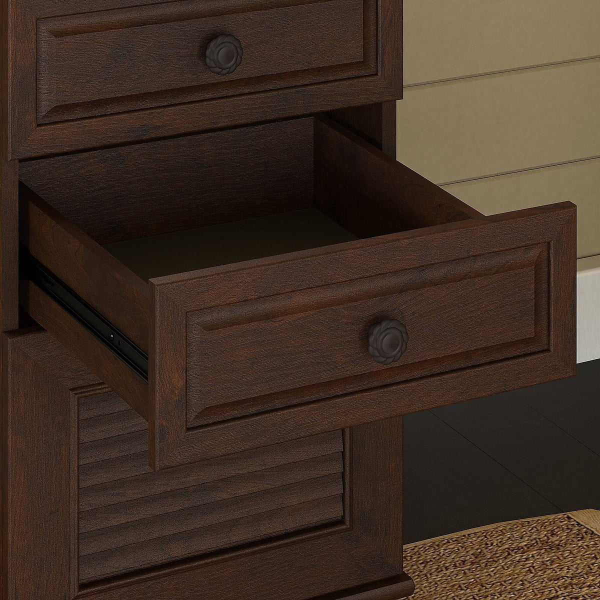 Coastal Cherry Double Pedestal Desk C97564