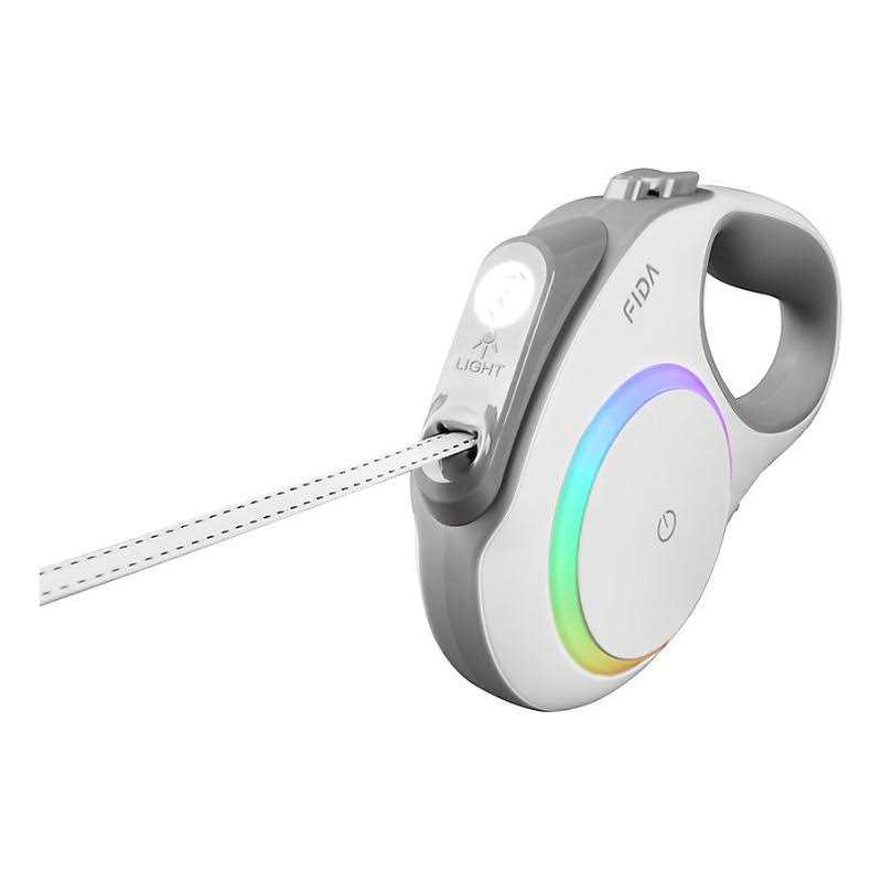 Retractable LED Lighted Dog Leash E430