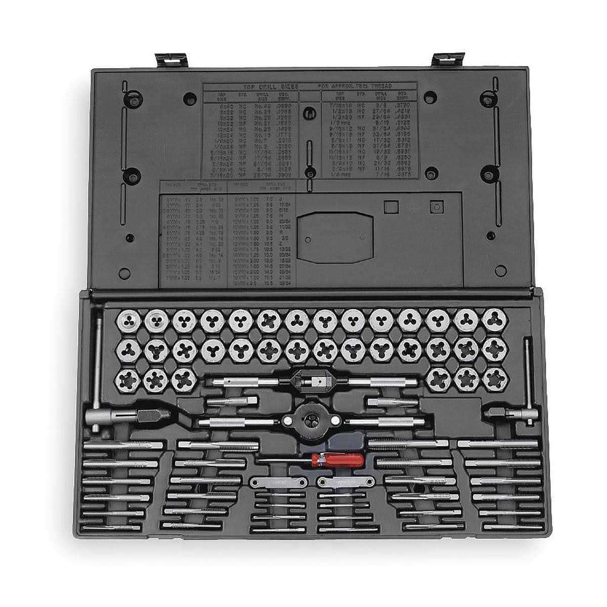 75 PC Carbon Steel Tap and Die Set E866608
