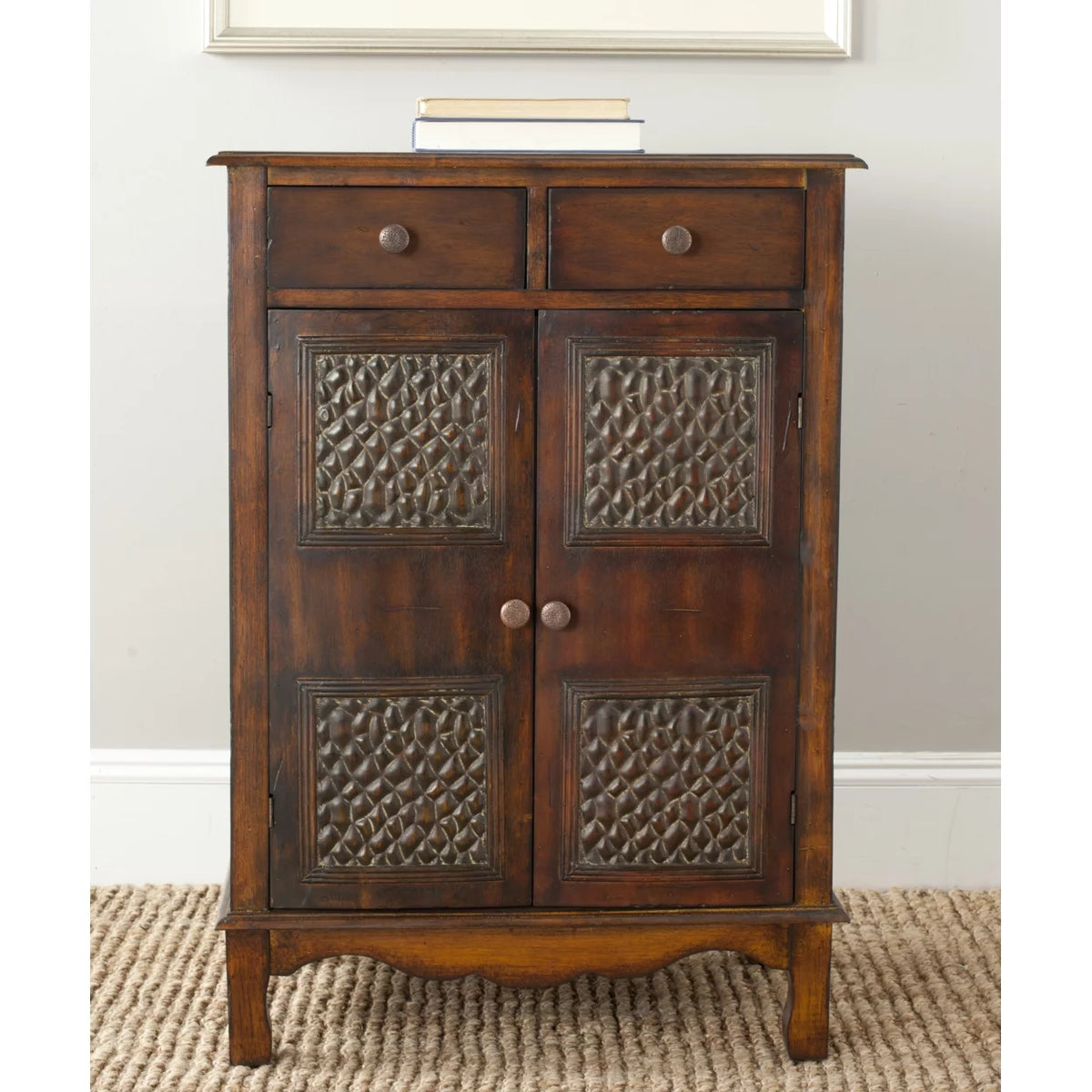 Dark Brown Storage Chest Y631