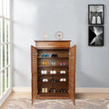 Bamboo Shoe Rack Storage Shelf P16862