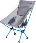 Compact Camping Chair with High Back and Side Pockets I521