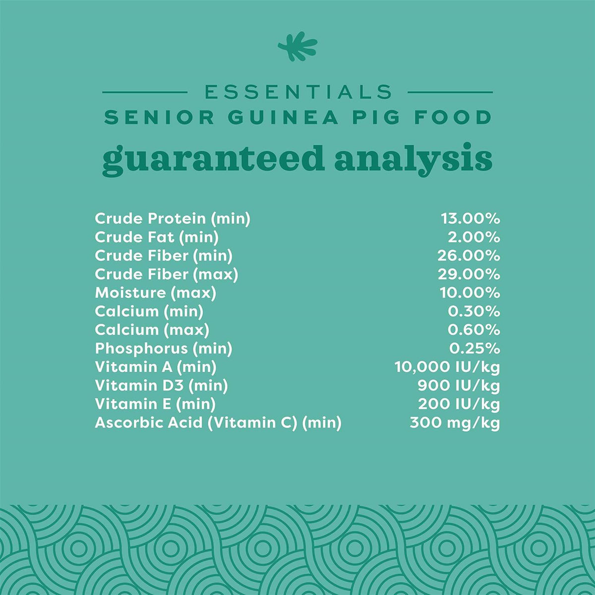 Senior Guinea Pig Food E274