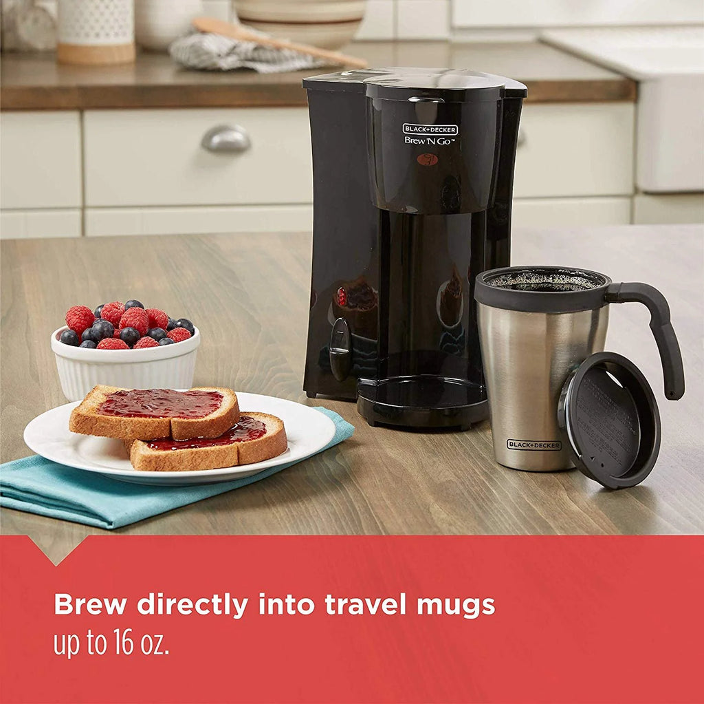 Black/Stainless Steel Coffeemaker W7925