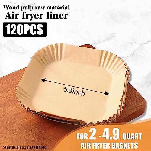 Air Fryer Disposable Paper Liners, Non-Stick Parchment Baking Sheet N5875