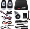 Rolling Code Car Alarm System with Passive Keyless Entry Push Start Stop Button P32339