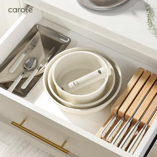 17 Pc Non Stick Cookware Set with Removable Handle Q31829