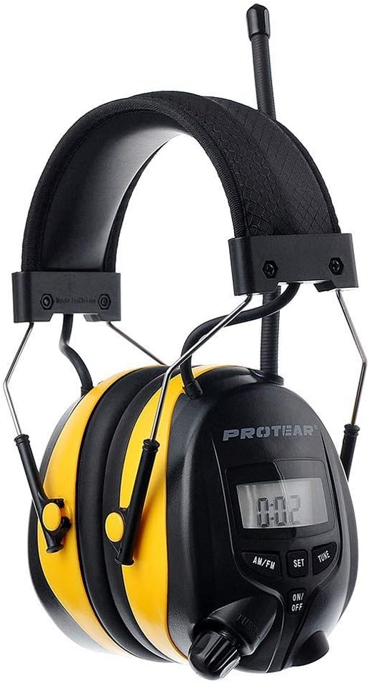 Blue Bluetooth Radio Safety Earmuffs, Pack of 2 Z431178