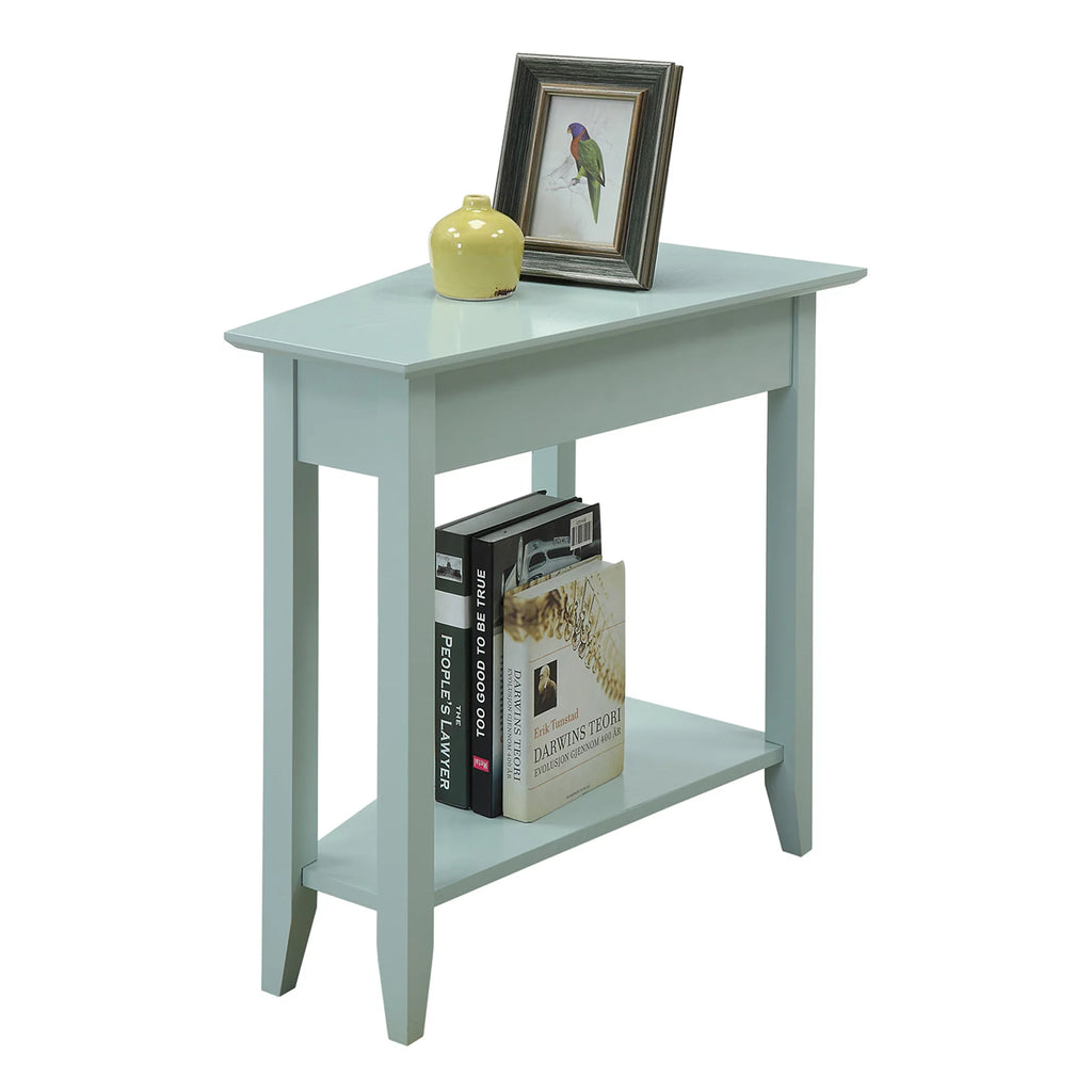 Mint Green End Table with Shelf F790