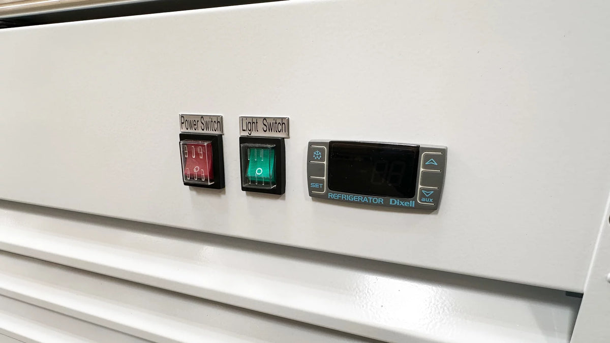 Three Glass Door Merchandiser Cooler Commercial Refrigerator, 53 Cu. ft. P79224