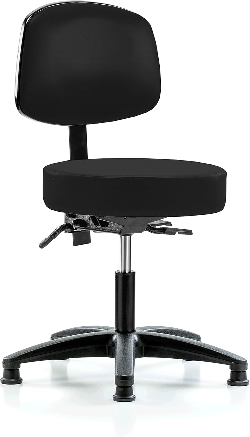 Adjustable Doctor's Stool with Back Q294