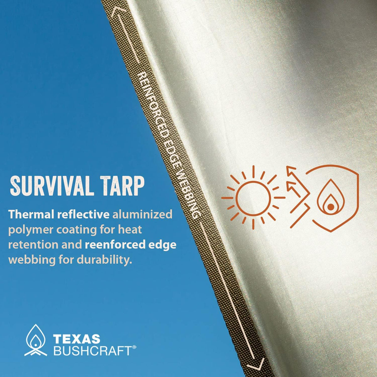 Waterproof 10x10 Ripstop Nylon Camping Tarp M731