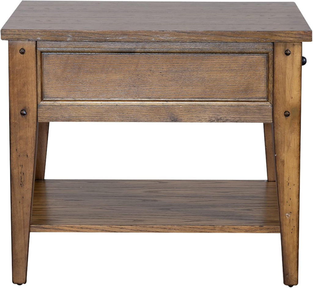 Medium Brown 3 Piece Set (1-Cocktail 2-End Tables) A4311